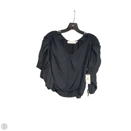 Top 3/4 Sleeve By Astr In Black, Size: L