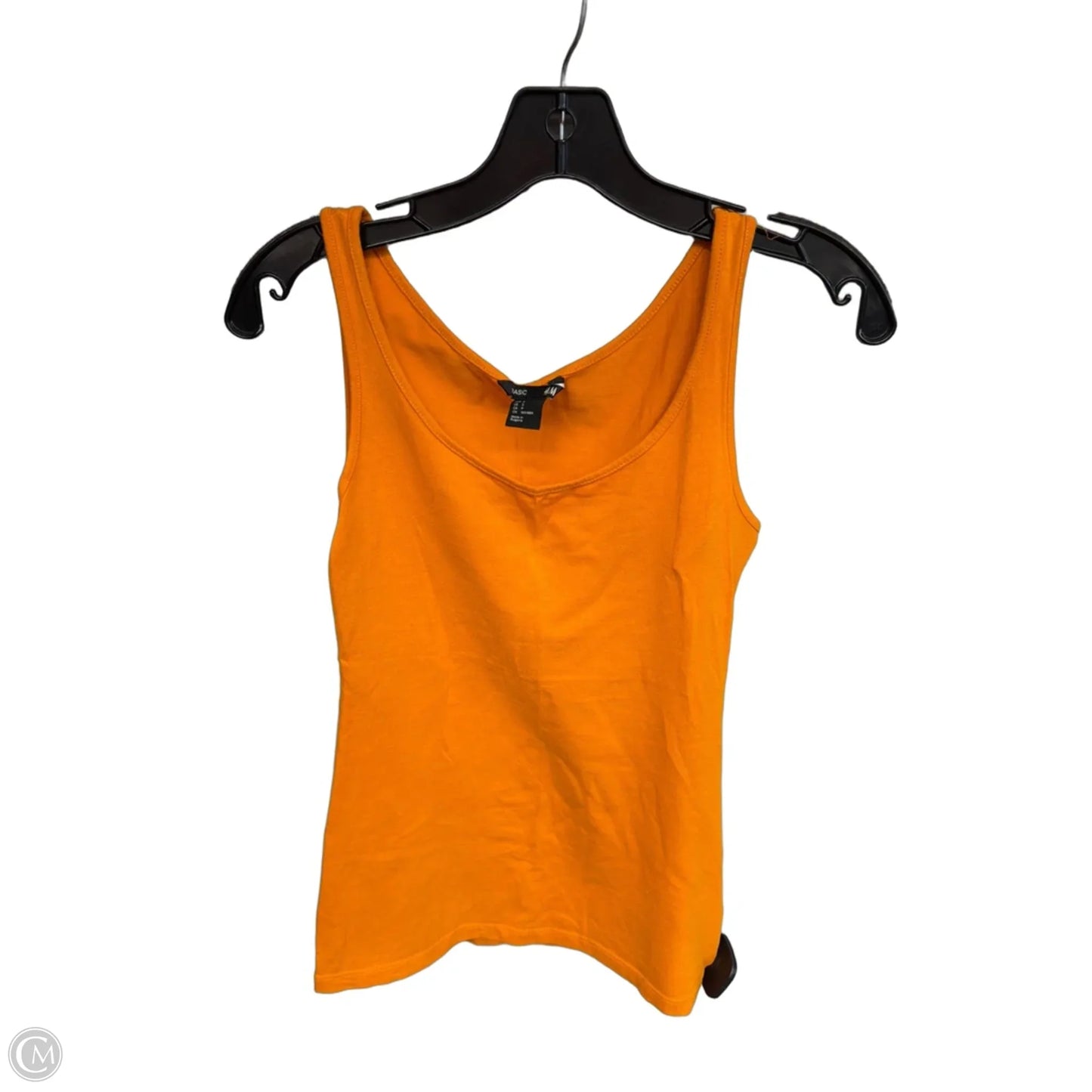 Tank Top By H&m In Orange, Size: S