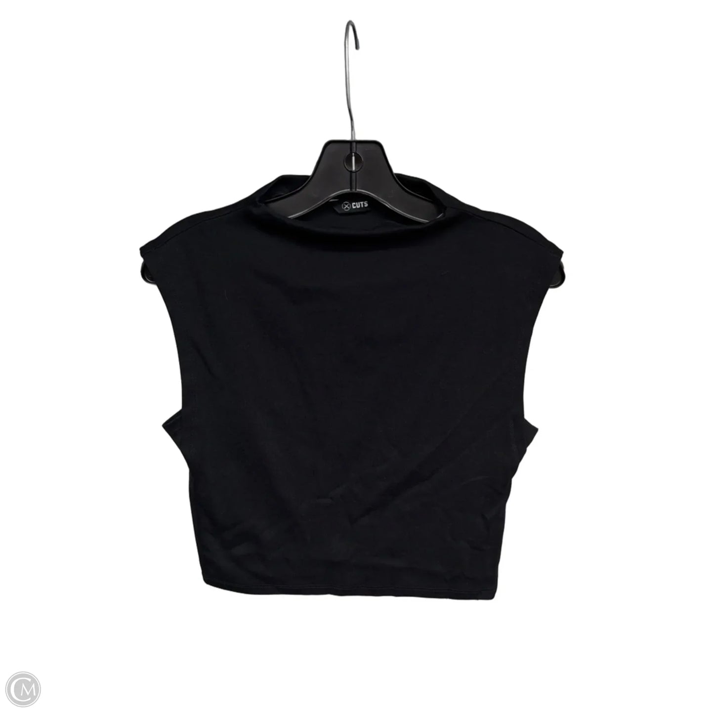 Top Sleeveless Basic By Cmc In Black, Size: L