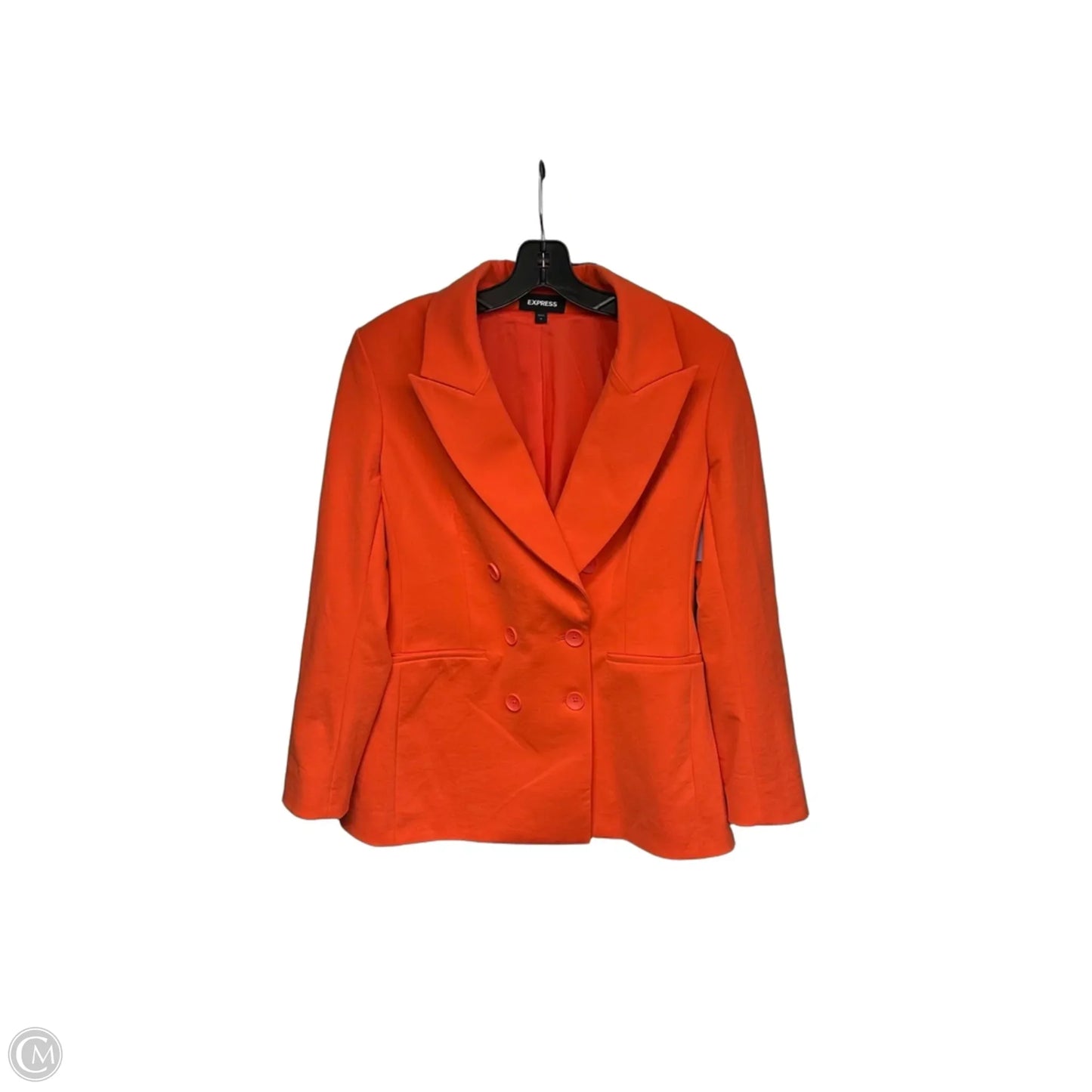 Blazer By Express In Orange, Size: M