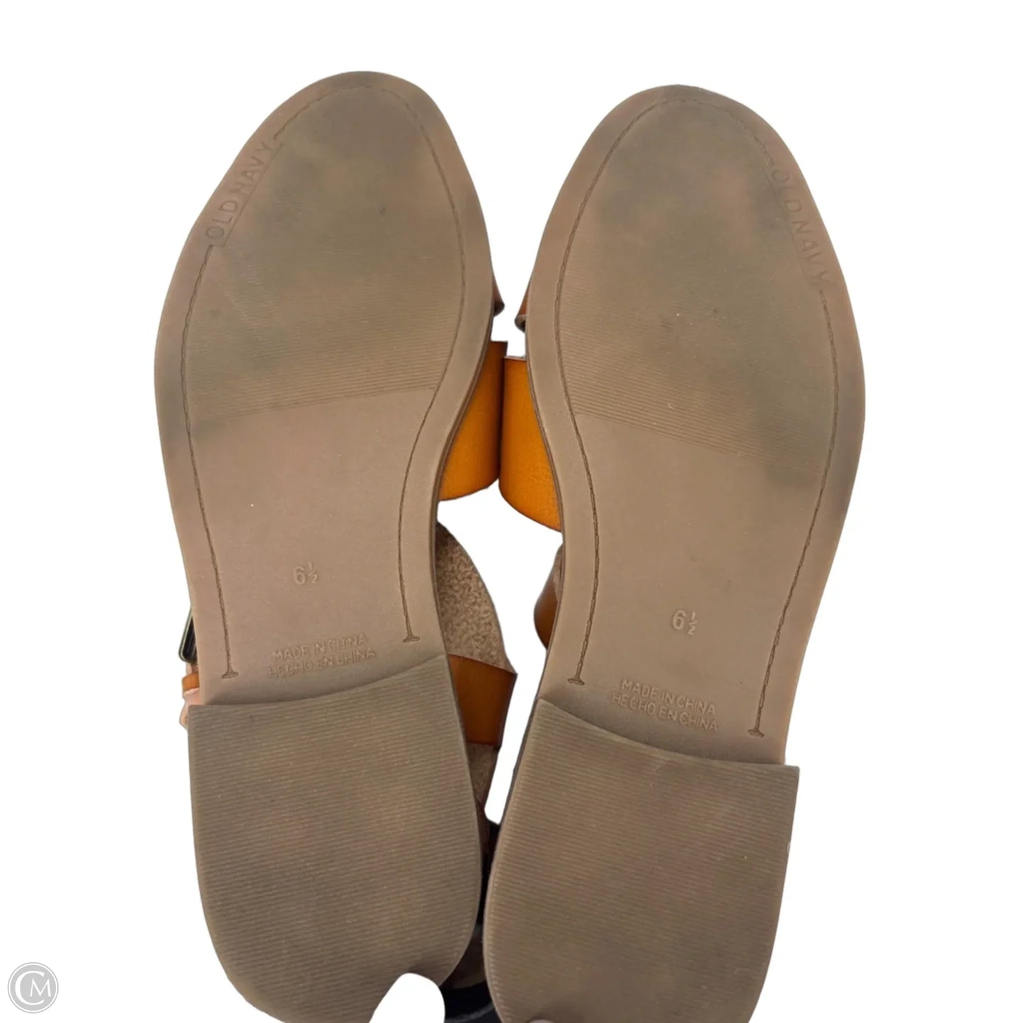 Sandals Flats By Old Navy In Brown, Size: 6.5