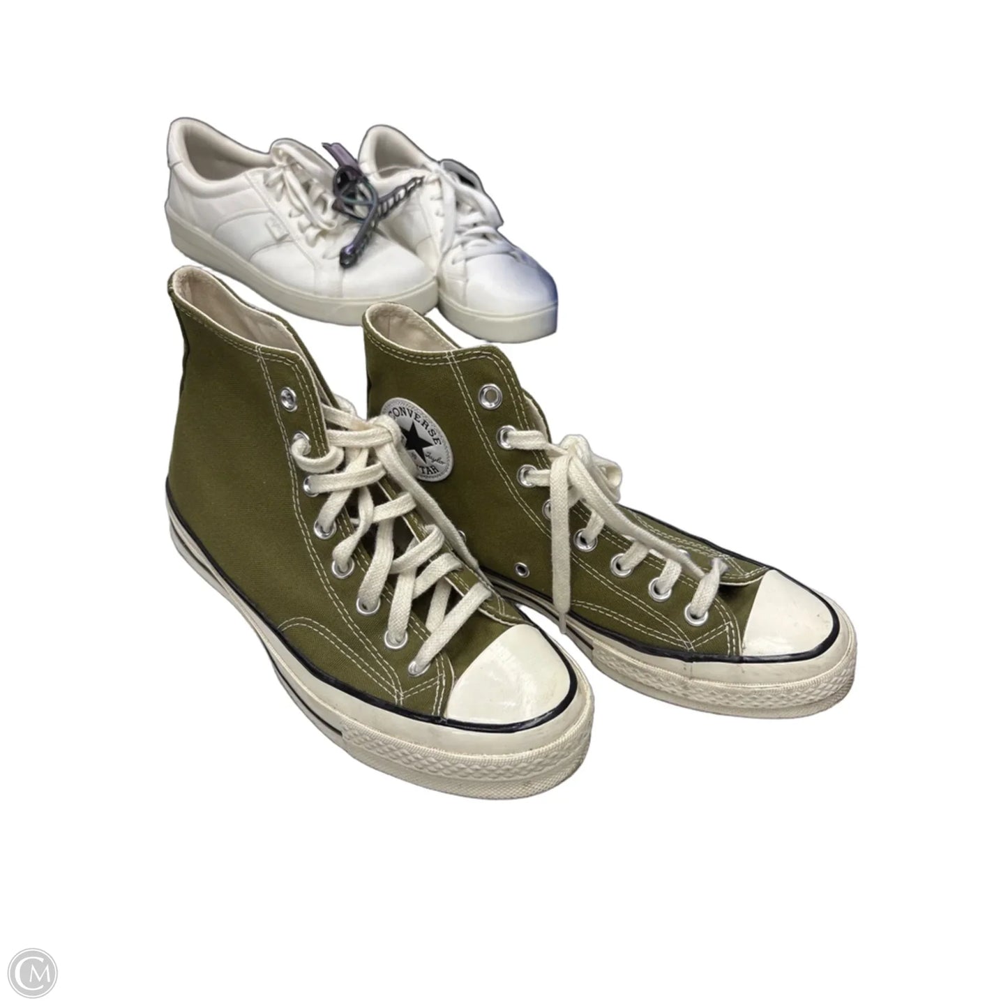 Shoes Sneakers By Converse In Green, Size: 9