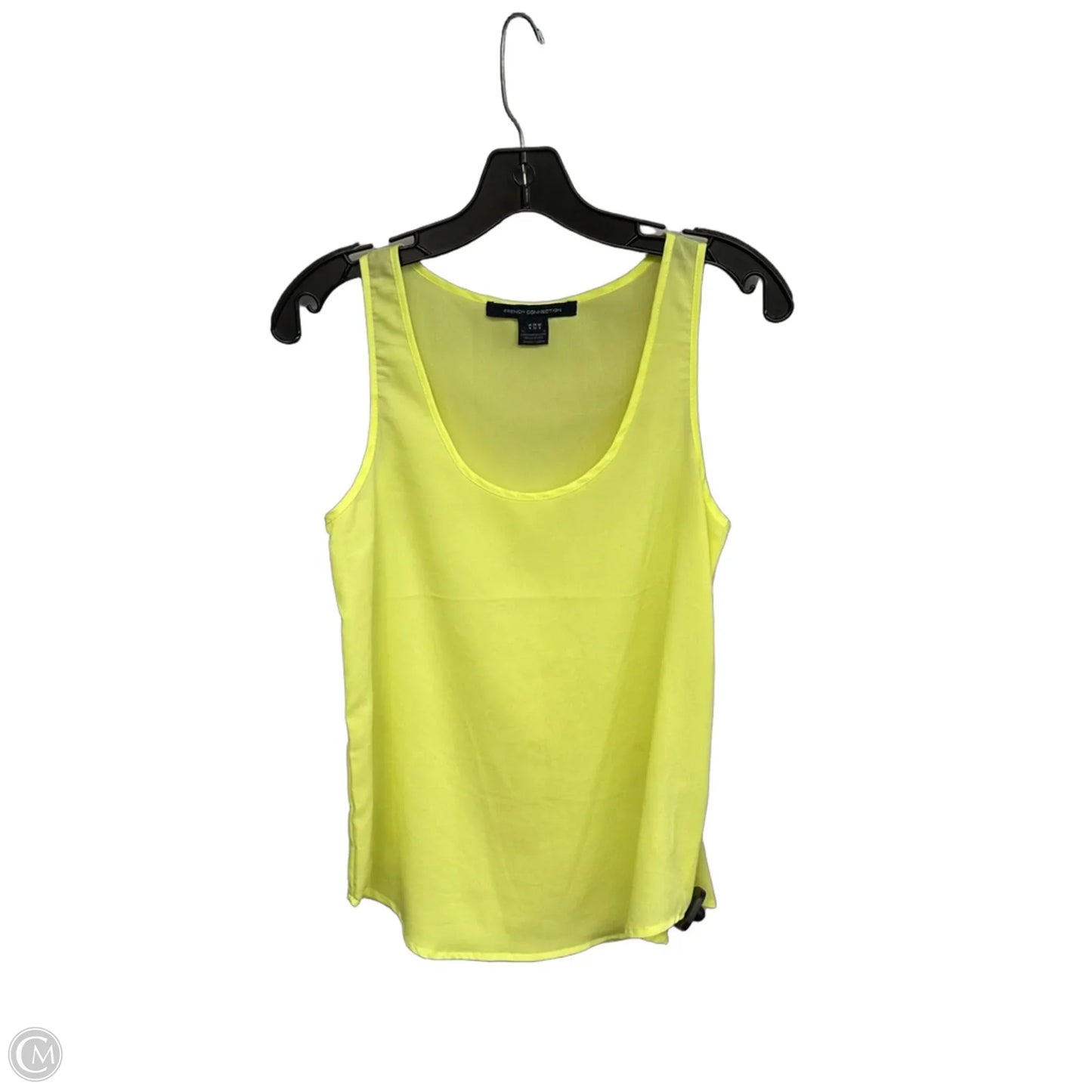 Top Sleeveless By French Connection In Green, Size: 0
