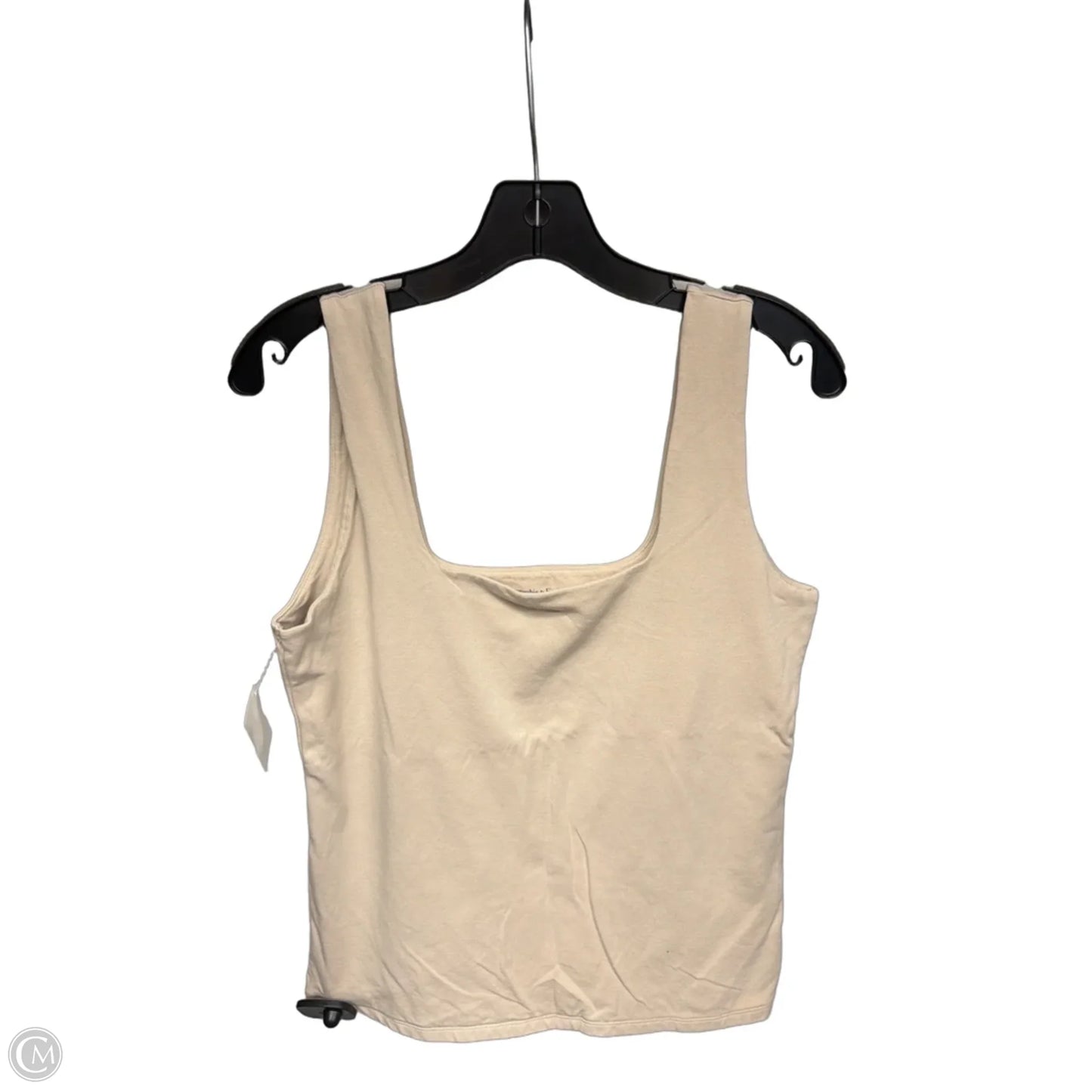 Tank Top By Abercrombie And Fitch In Beige, Size: Xl