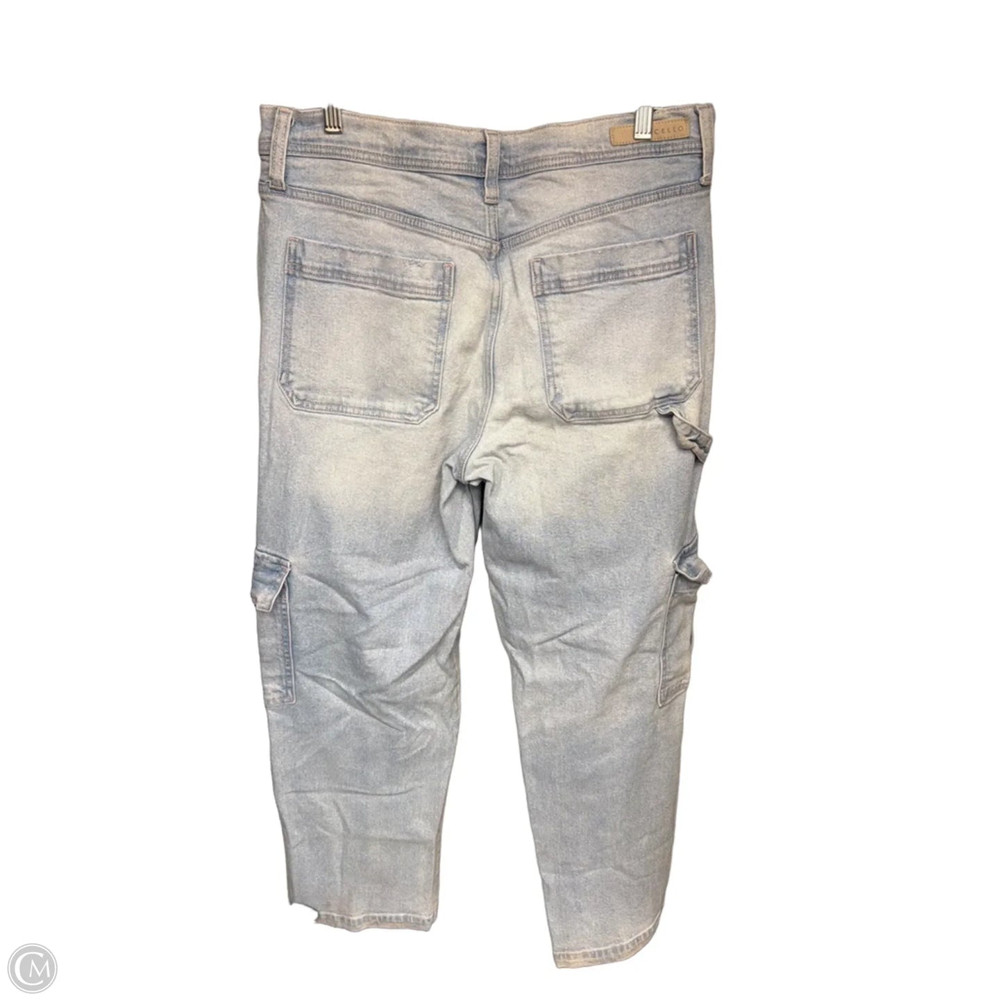 Jeans Wide Leg By Cello In Blue Denim, Size: M
