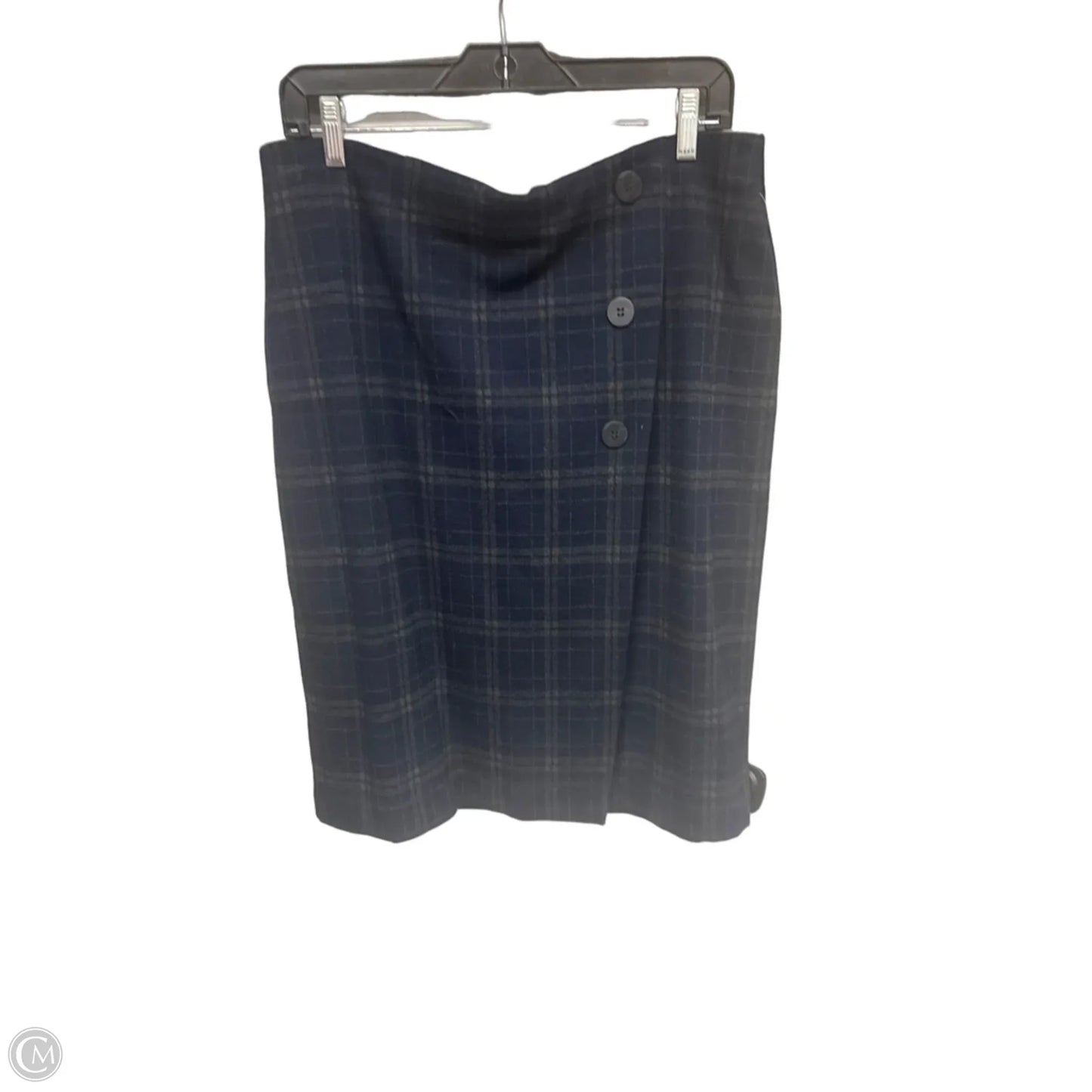 Skirt Midi By J. Jill In Plaid Pattern, Size: Mp
