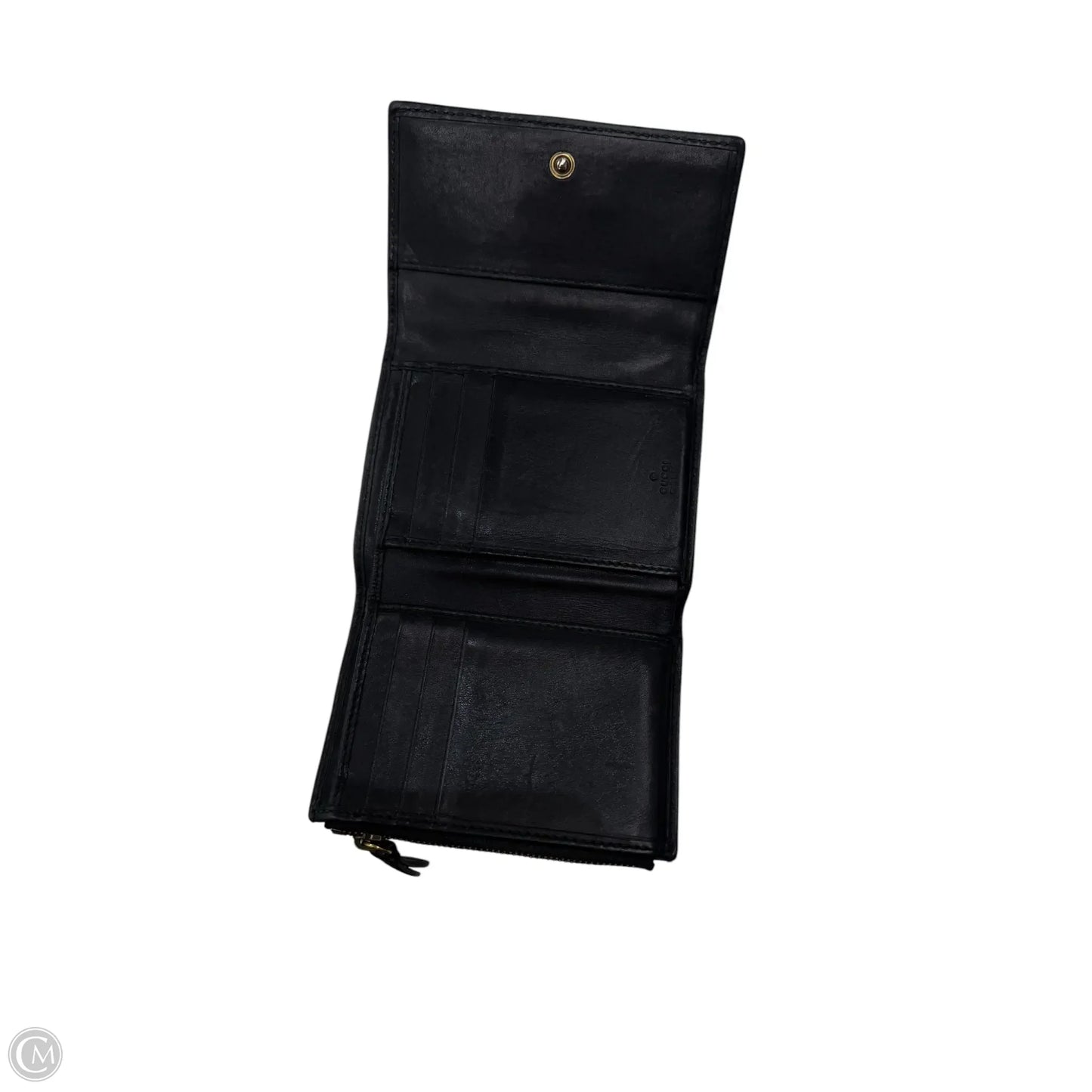 Wallet Luxury Designer By Gucci, Size: Small