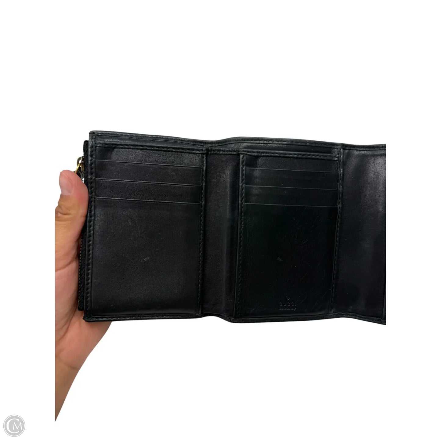 Wallet Luxury Designer By Gucci, Size: Small