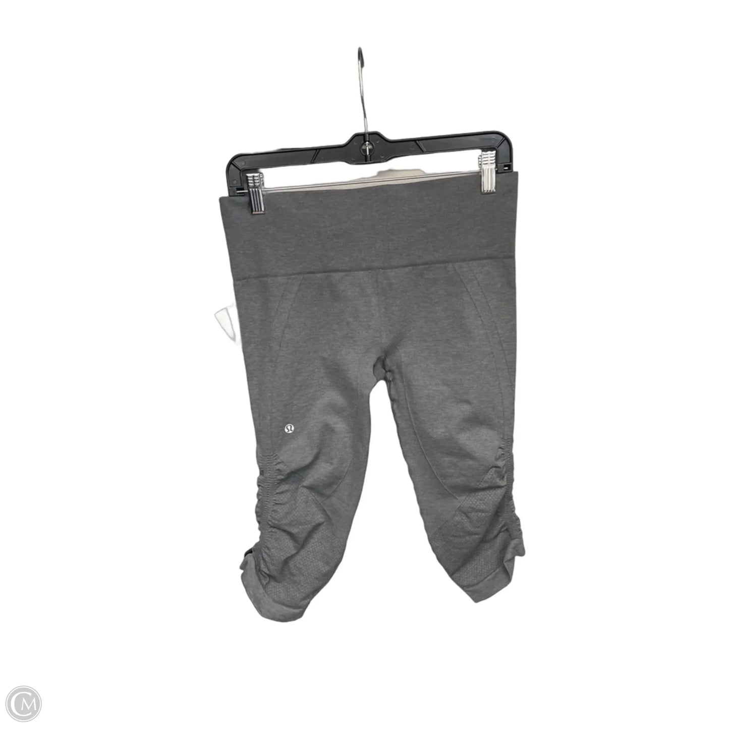 Athletic Leggings Capris By Lululemon In Grey, Size: S