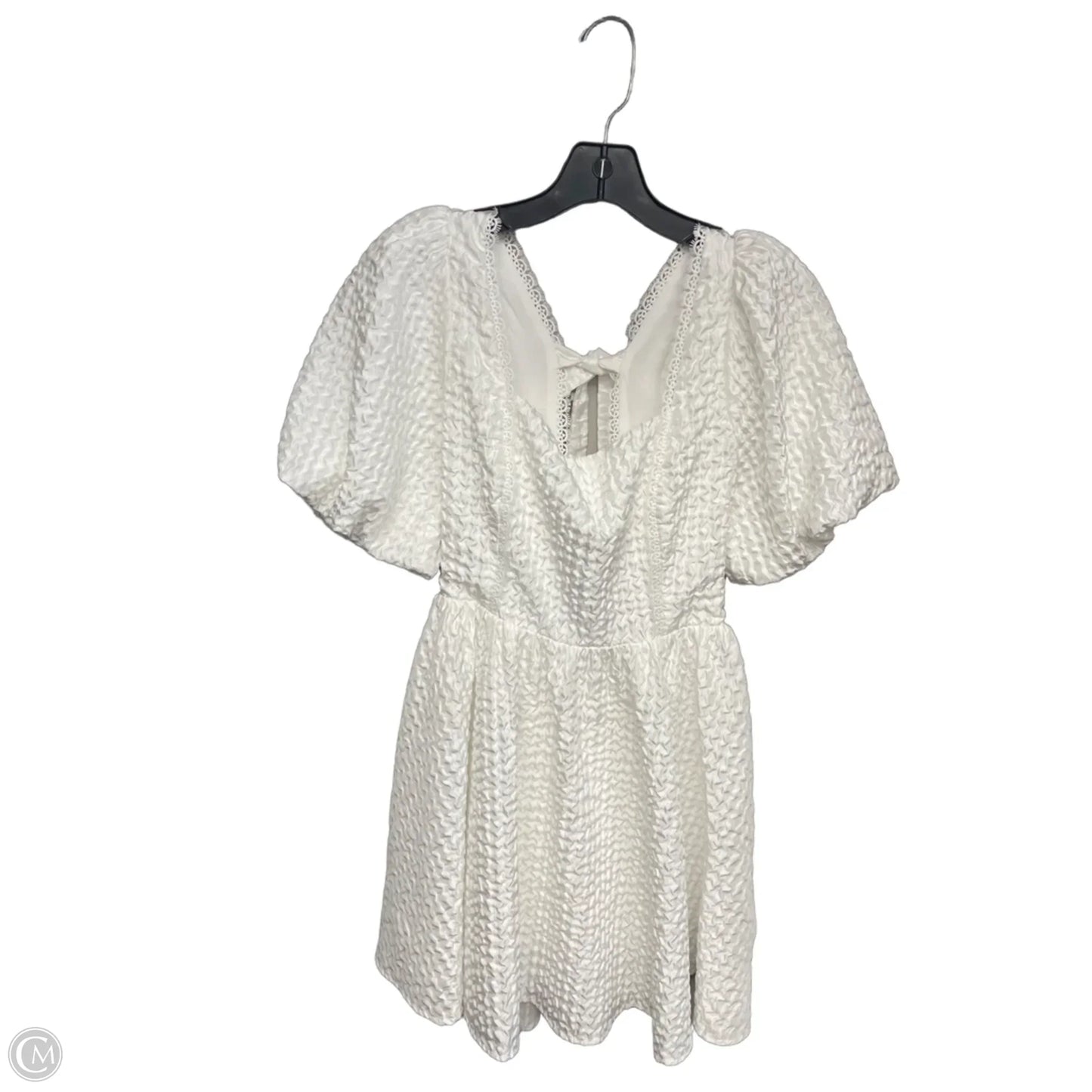 Dress Casual Midi By Clothes Mentor In White, Size: S