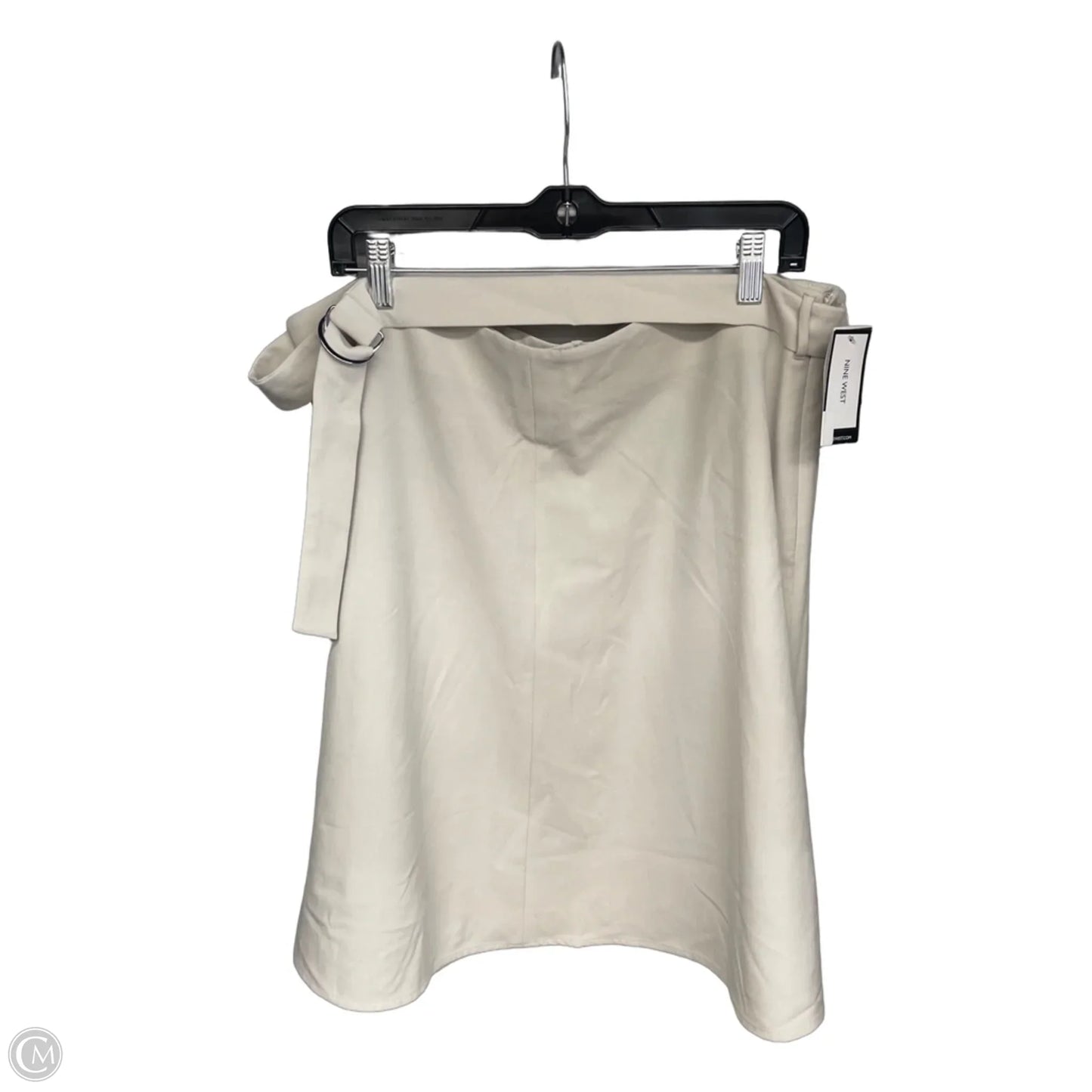 Skirt Midi By Nine West In Beige, Size: 16