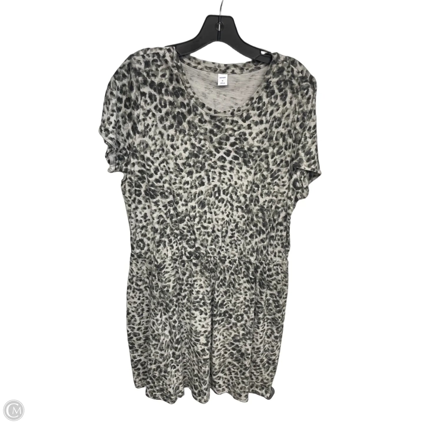Dress Casual Midi By Old Navy In Animal Print, Size: Xl