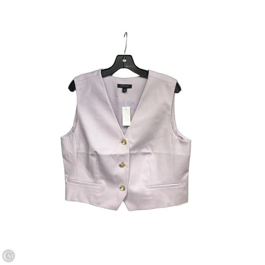 Top Sleeveless By Ann Taylor In Purple, Size: 14