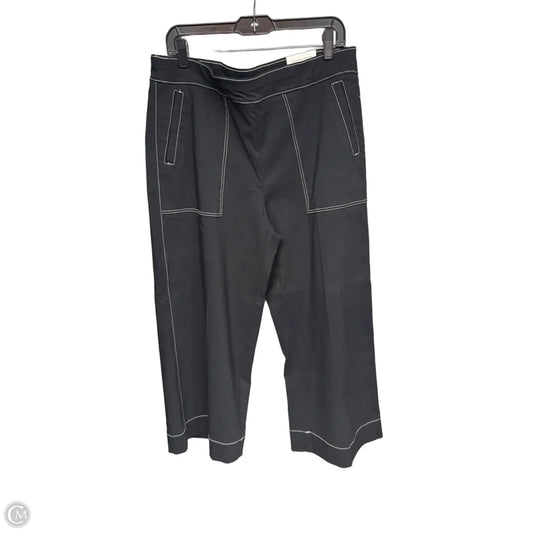 Pants Wide Leg By Chicos In Black, Size: 14