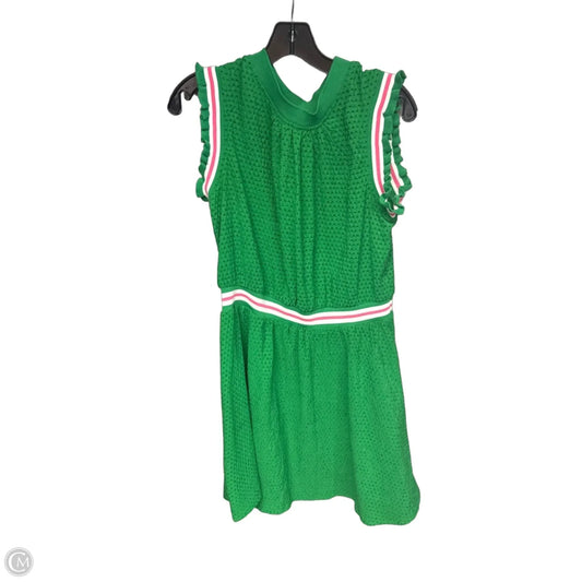 Dress Casual Midi By Voy In Green & Pink, Size: S