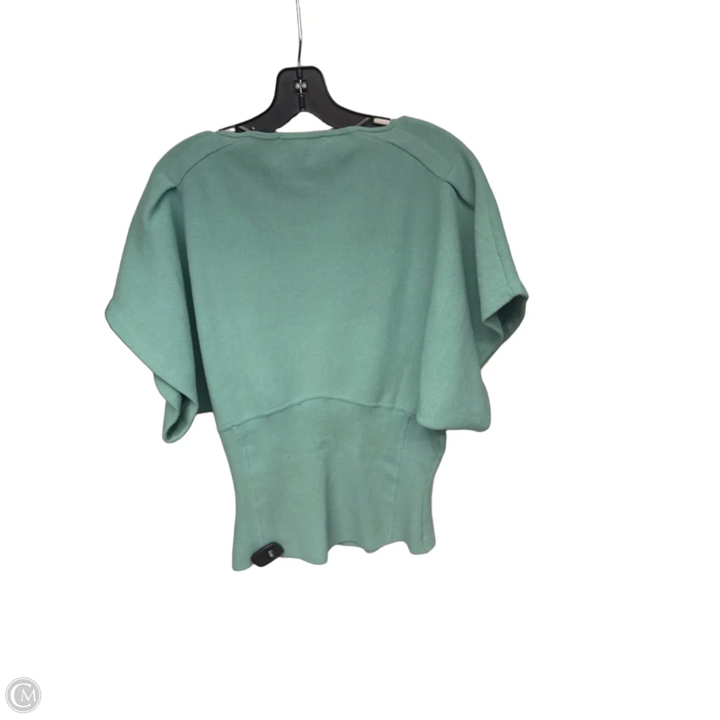 Sweater Short Sleeve By Zara In Green, Size: M