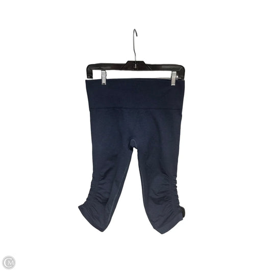 Athletic Capris By Lululemon In Blue, Size: M