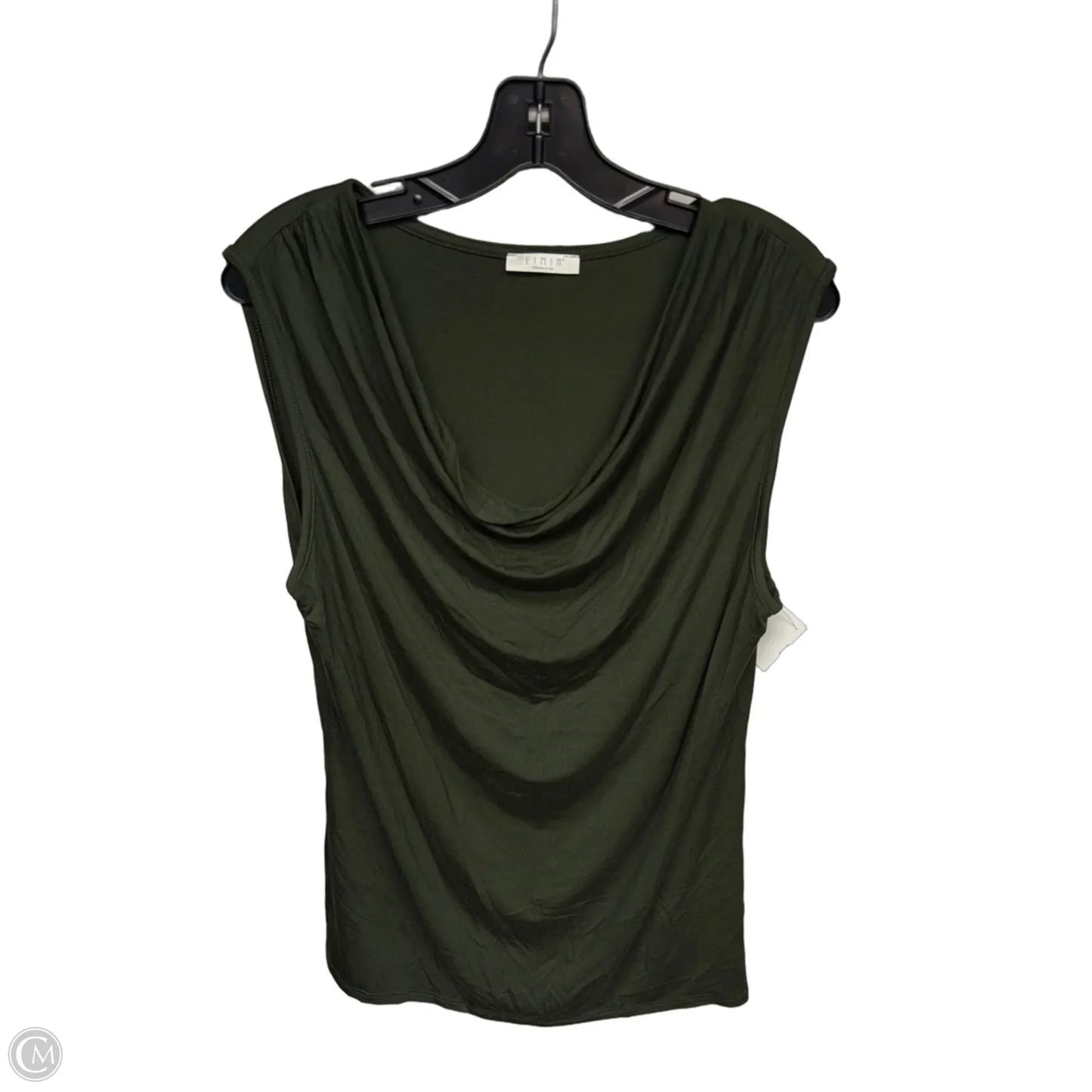 Top Sleeveless By Clothes Mentor In Green, Size: 2x