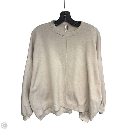 Sweater By Free People In Beige, Size: Xs