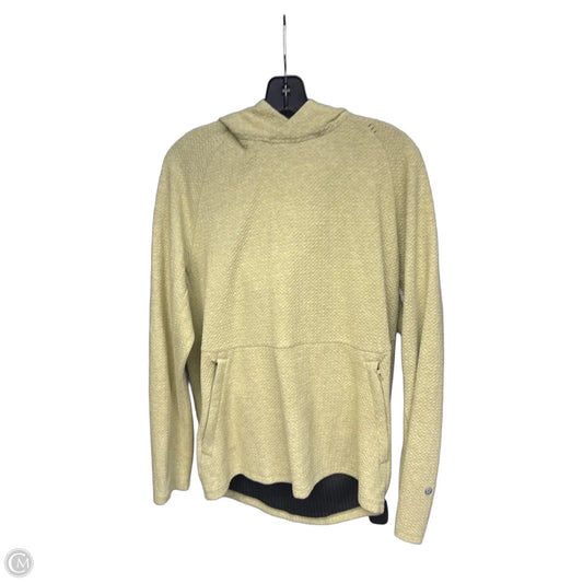 Athletic Sweatshirt Hoodie By Lululemon In Green, Size: M