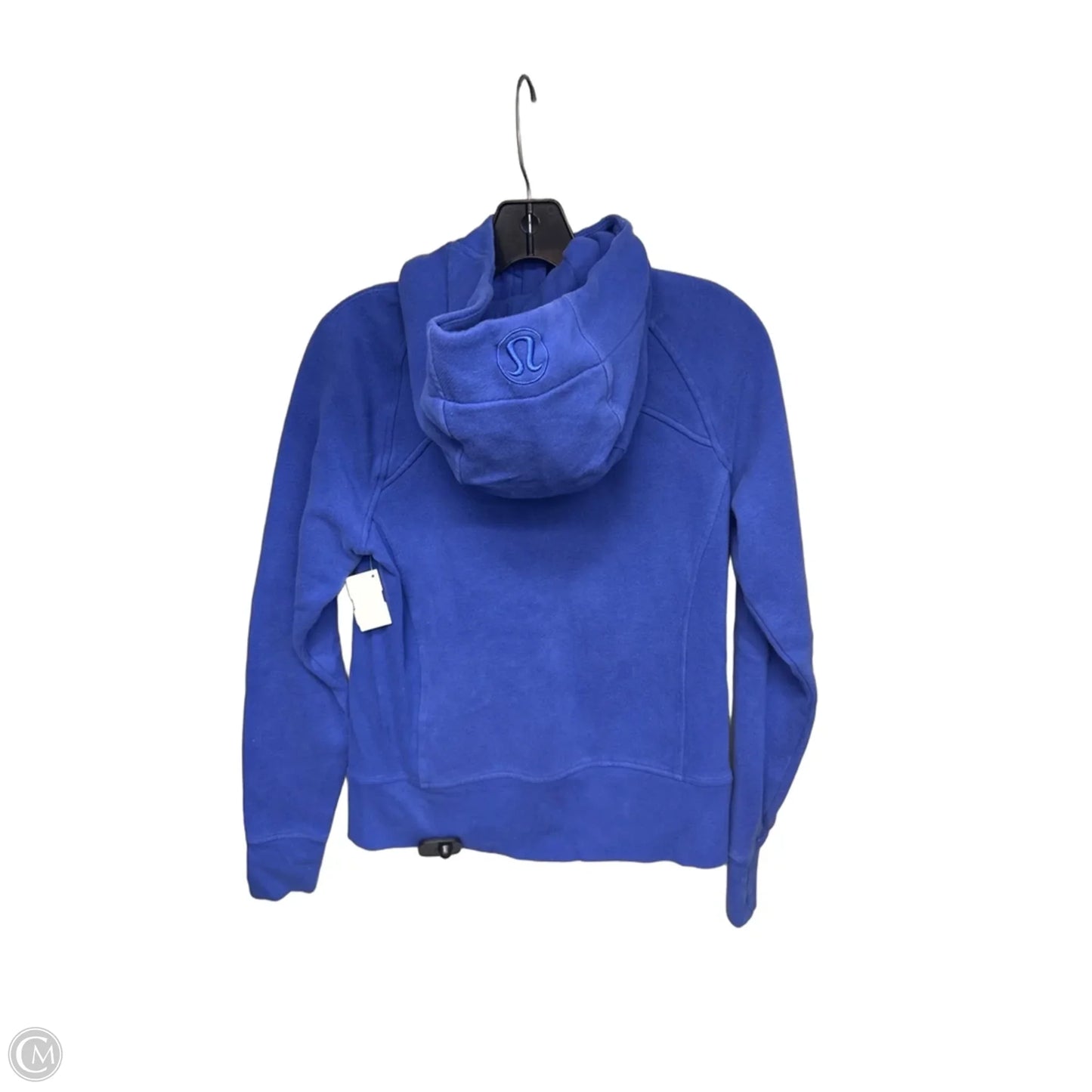 Athletic Jacket By Lululemon In Blue, Size: 8