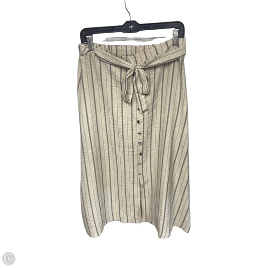Skirt Maxi By Nycc In Striped Pattern, Size: M
