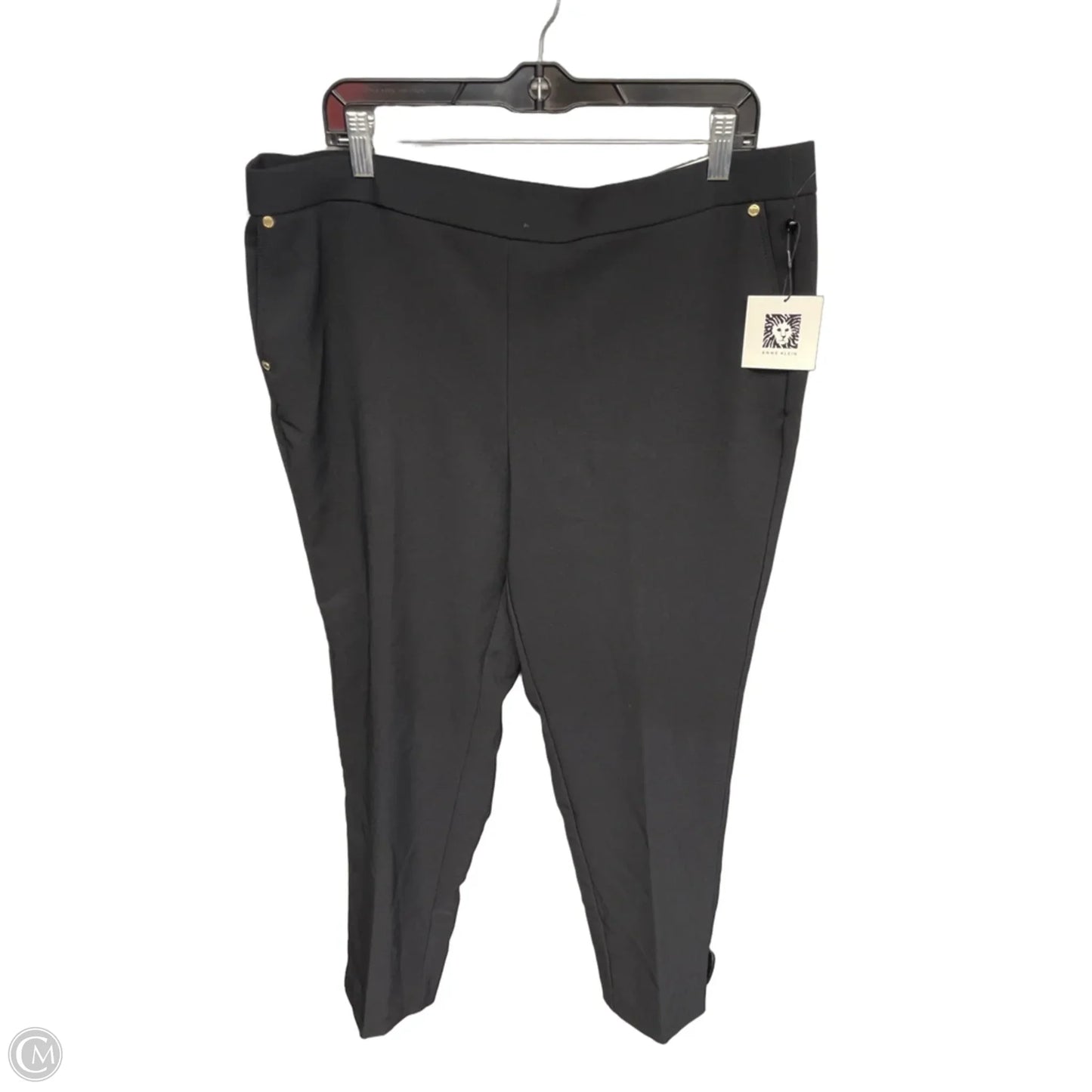 Pants Dress By Anne Klein In Black, Size: Xl