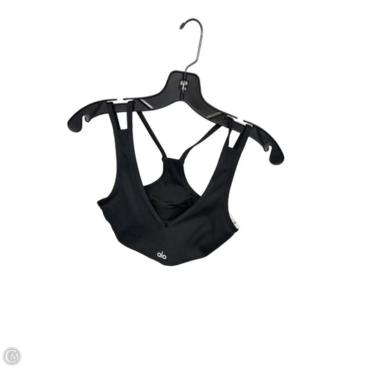 Athletic Bra By Alo In Black, Size: S