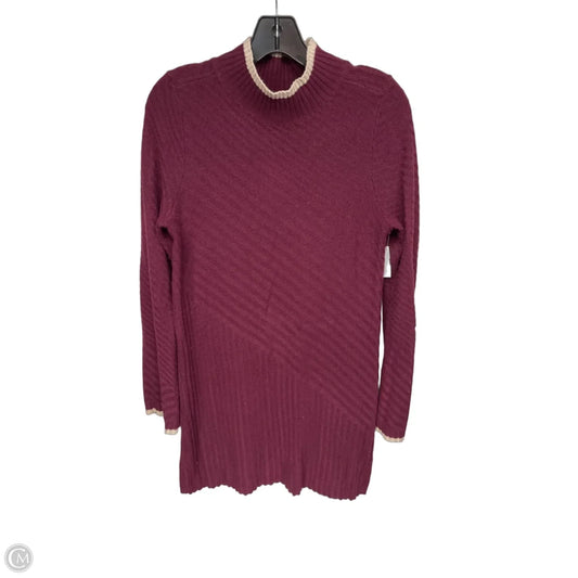 Dress Sweater By Aventura Purple, Size S