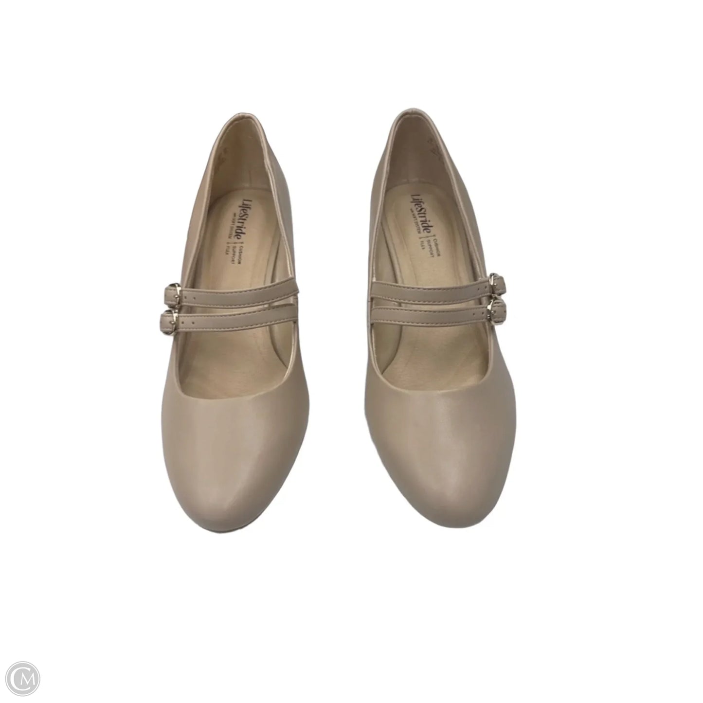 Shoes Heels Kitten By Life Stride In Tan, Size: 8.5