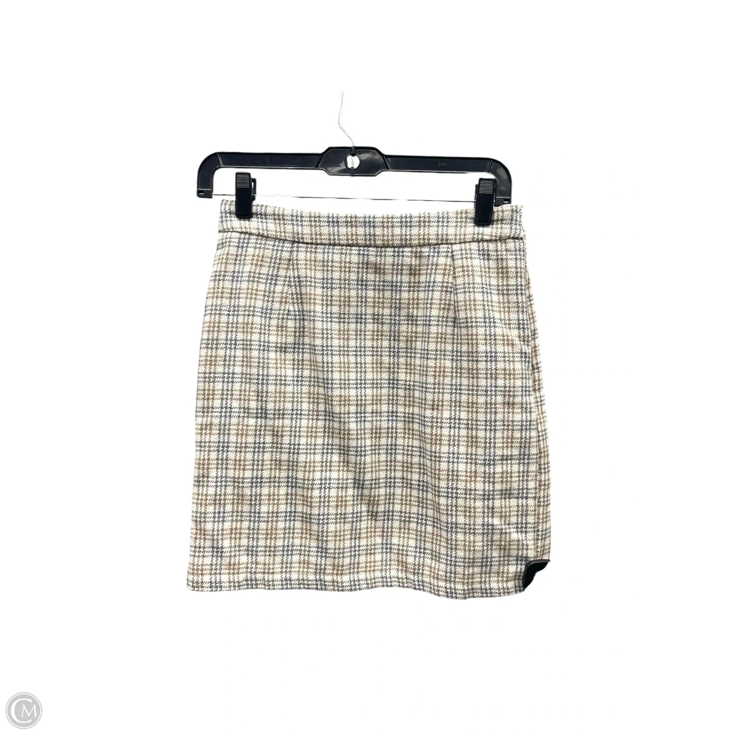 Skirt Mini & Short By Paper Crane In Tan, Size: S