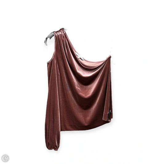 Top Long Sleeve Designer By Rebecca Minkoff In Pink, Size: S