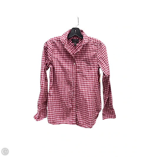 Top Long Sleeve By J. Crew In Pink, Size: 0