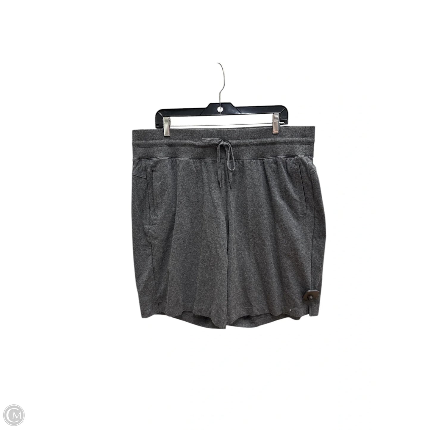 Athletic Capris By Tek Gear In Grey, Size: Xxl