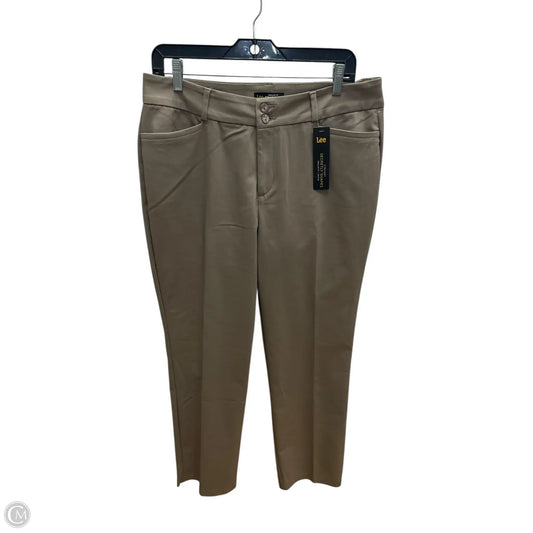 Pants Other By Lee In Taupe, Size: 12