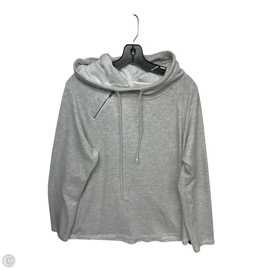 Sweatshirt Hoodie By Doe & Rae In Grey, Size: L