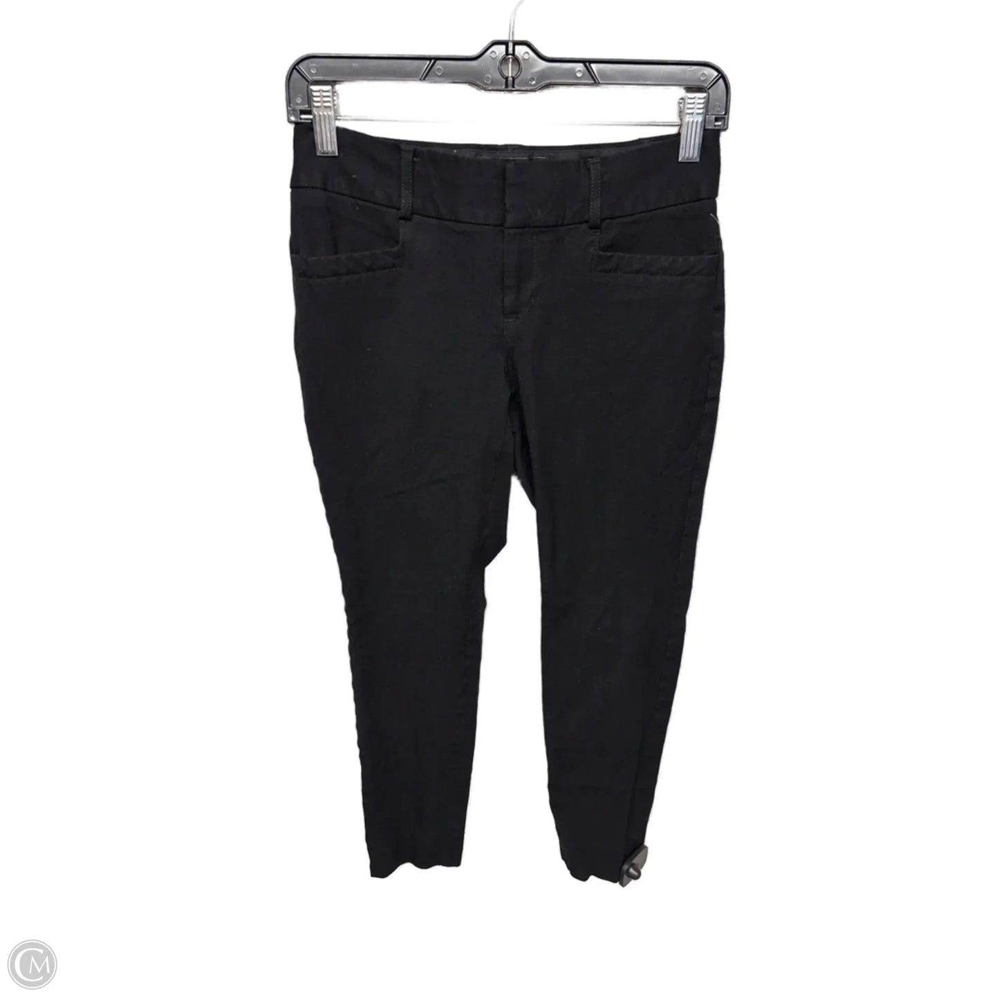 Pants Cropped By Banana Republic In Black, Size: 0p