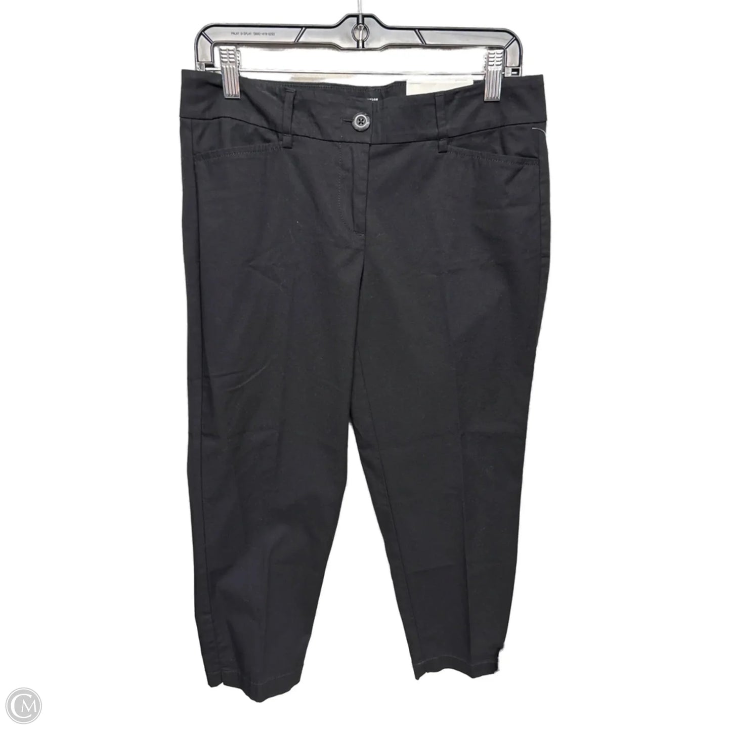 Pants Cropped By Loft In Black, Size: 4