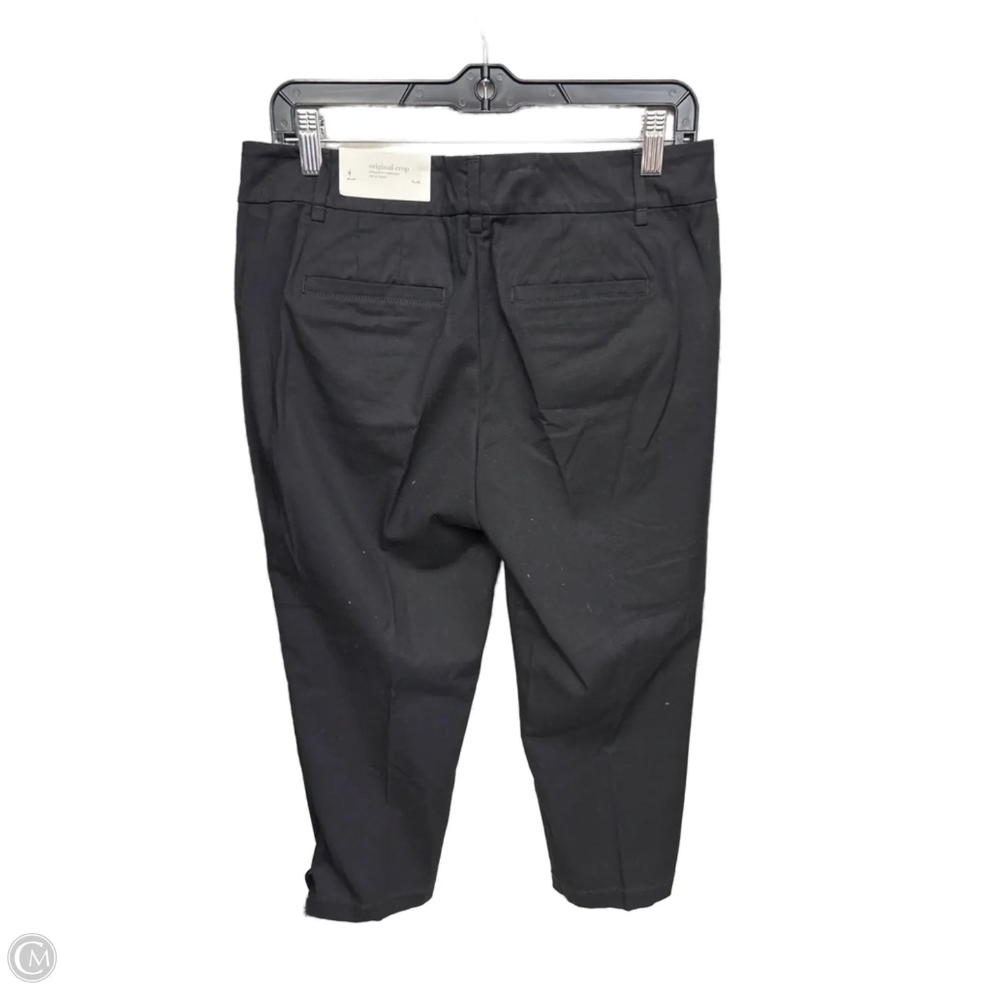 Pants Cropped By Loft In Black, Size: 4