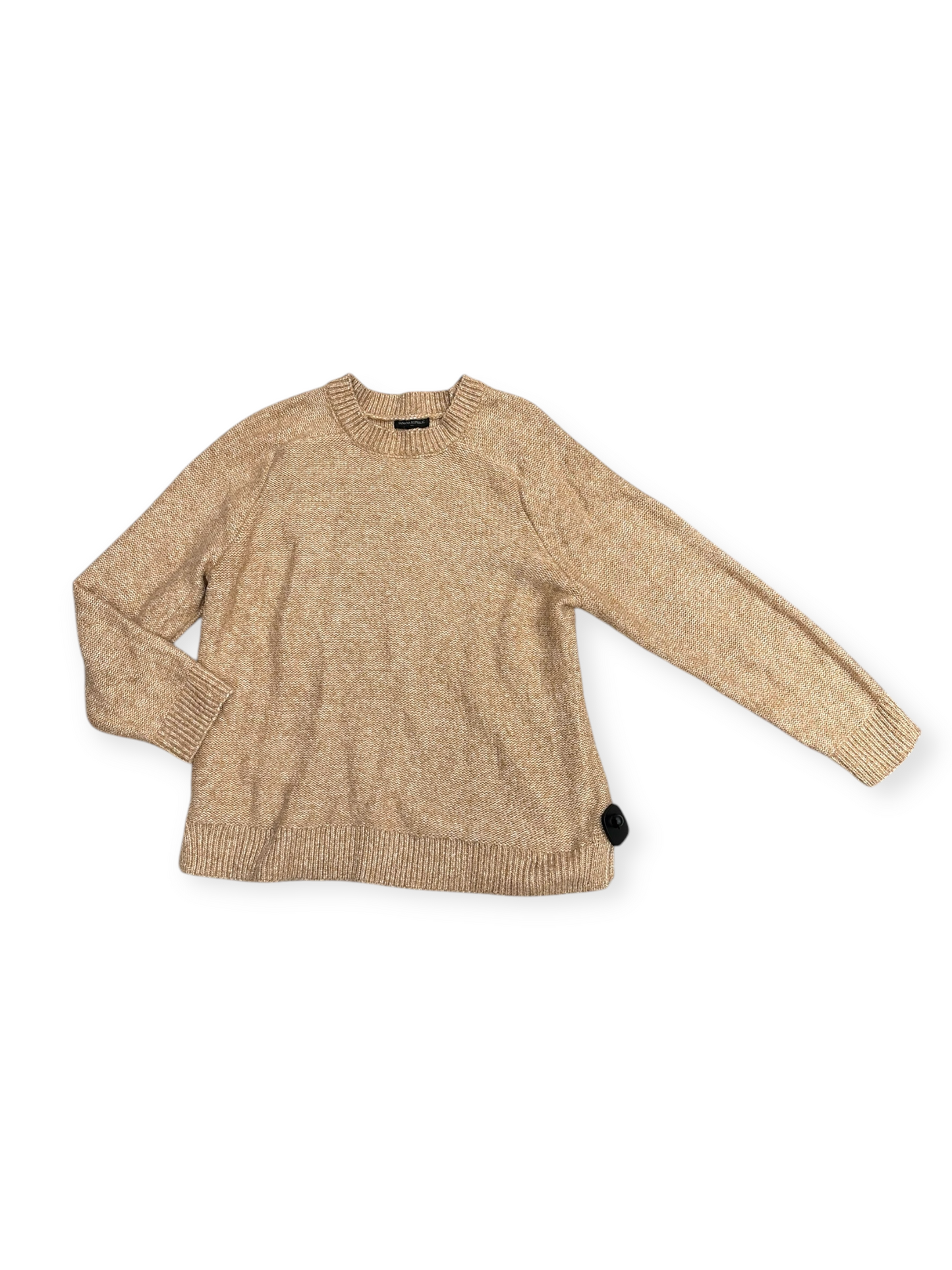 Sweater By Banana Republic In Tan, Size: Xl