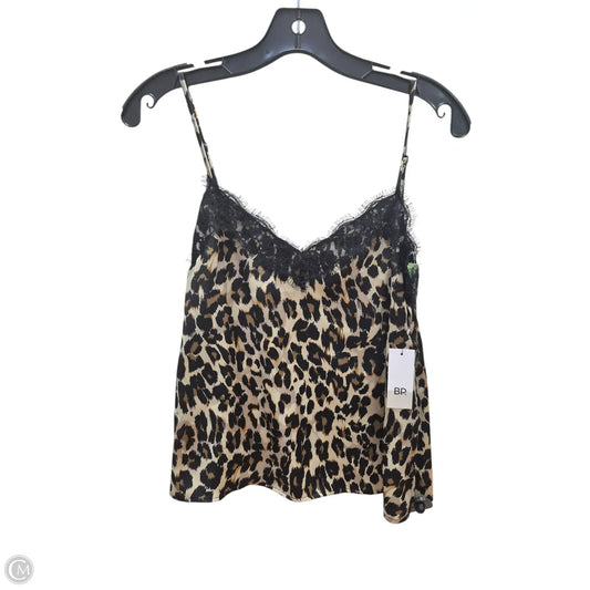 Top Sleeveless By Bp In Animal Print, Size: Xxs