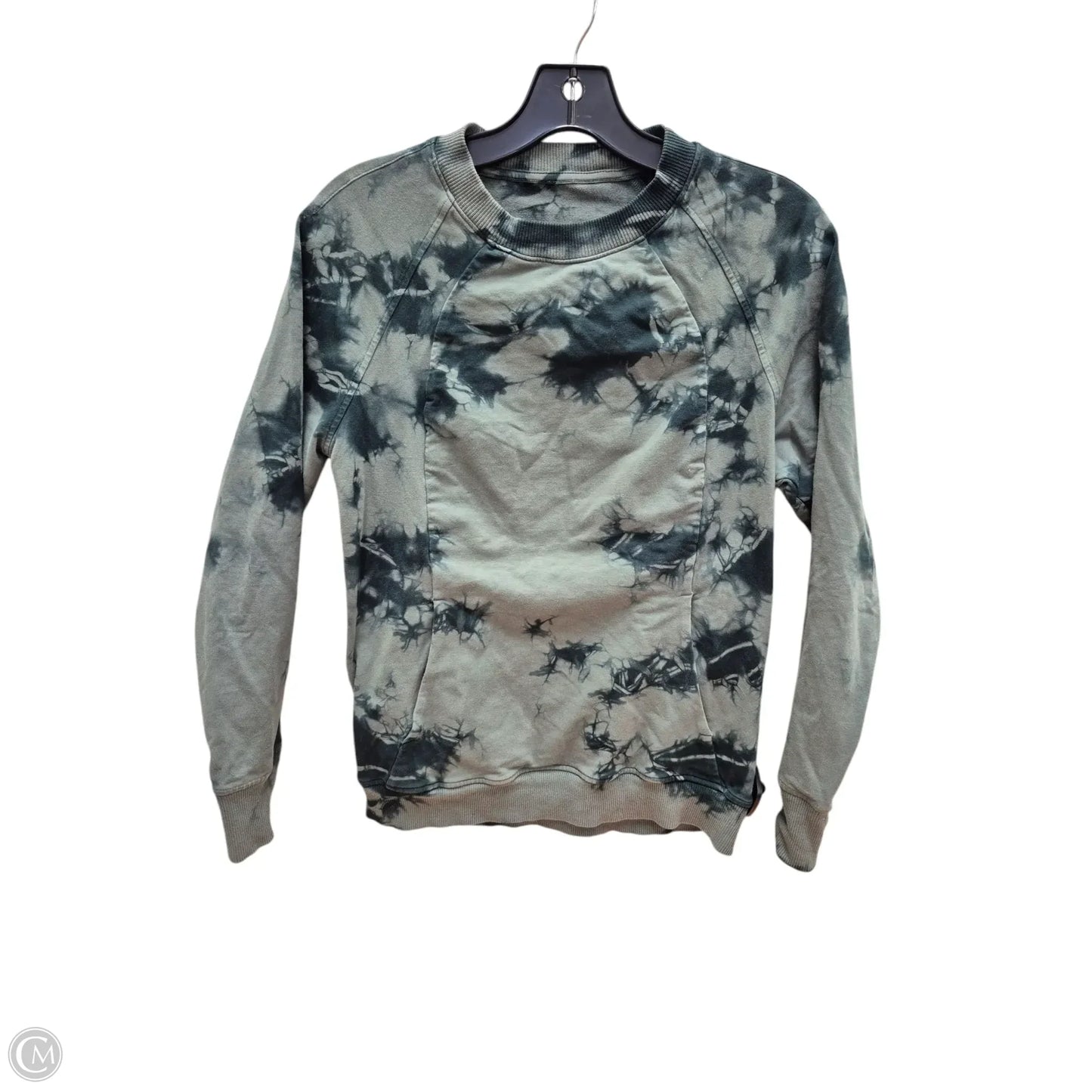 Athletic Sweatshirt Crewneck By Lululemon In Green, Size: S