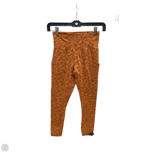 Athletic Leggings By Rei In Orange, Size: Xs