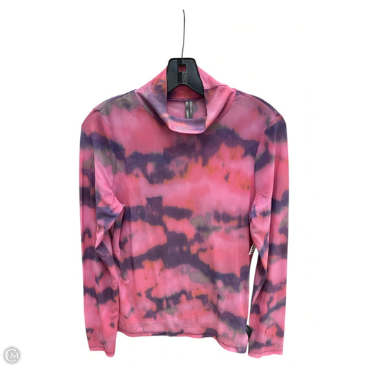 Top Long Sleeve By Anthropologie In Pink, Size: M
