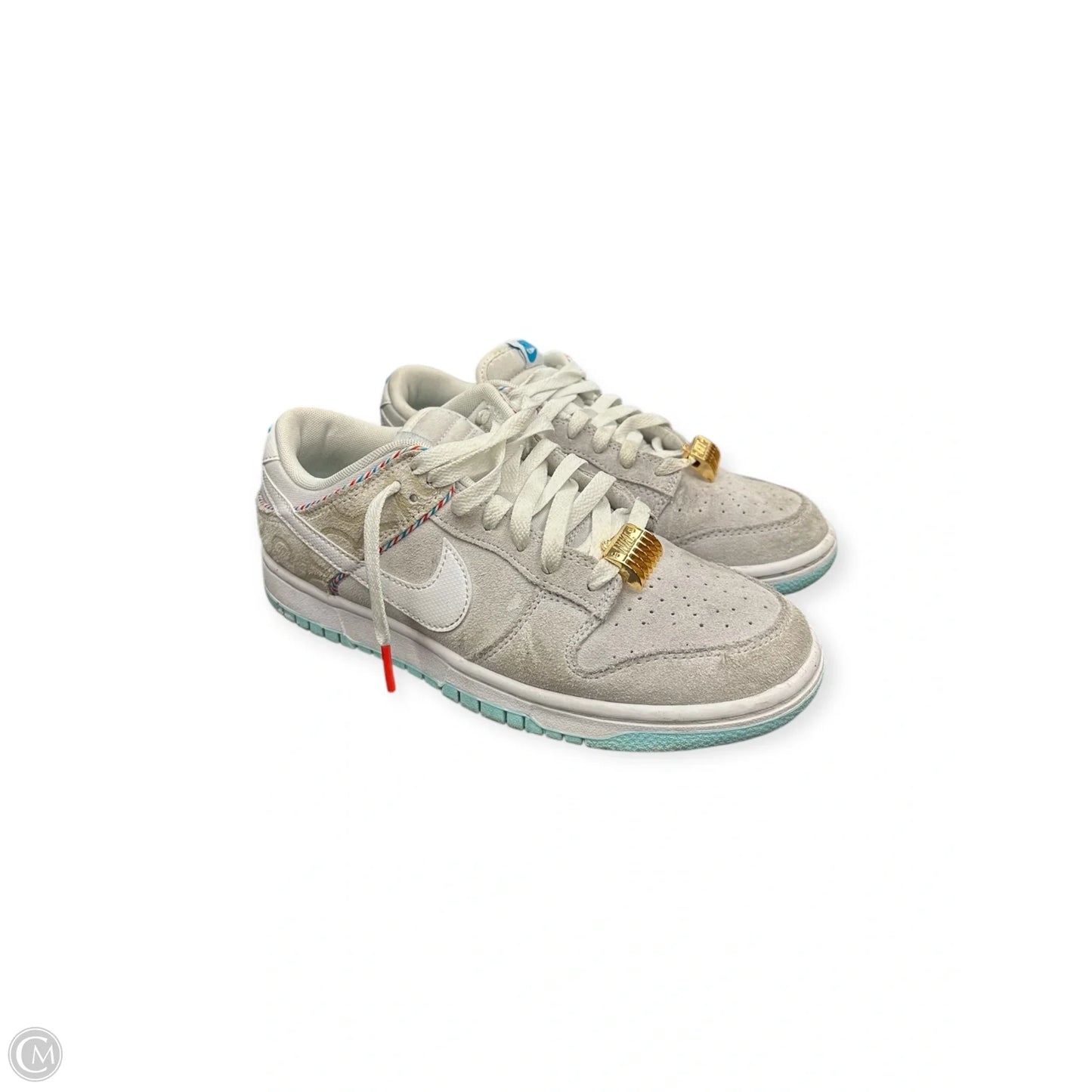 Shoes Sneakers By Nike In Grey, Size: 7