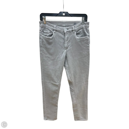 Jeans Skinny By Faherty In Grey, Size: 10
