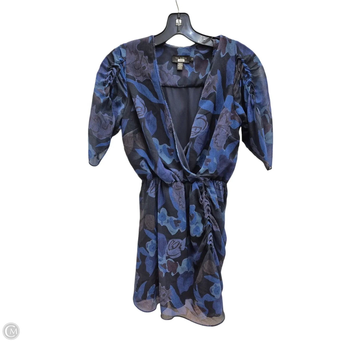 Dress Casual Short By Ted Baker In Blue, Size: 0