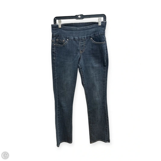 Jeans Straight By Jag In Blue Denim, Size: 4p