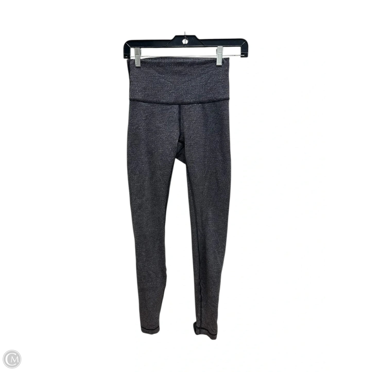 Athletic Leggings By Lululemon In Grey, Size: Xs