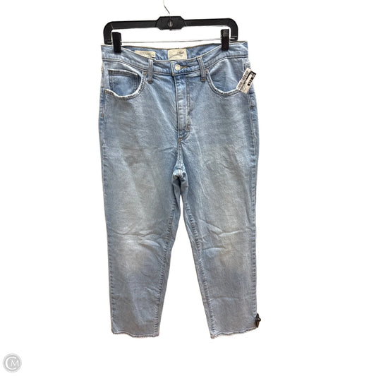 Jeans Straight By Universal Thread In Blue Denim, Size: 10